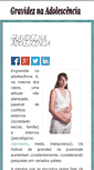 Mobile Screenshot of gravidez-na-adolescencia.info